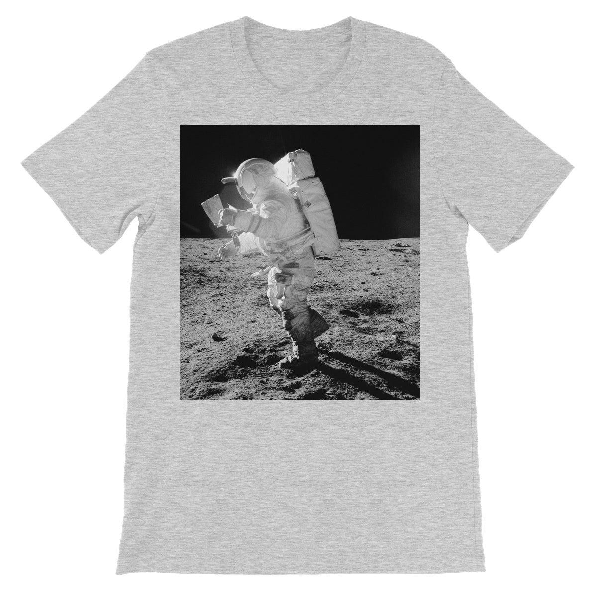 Moon Walk Unisex Camiseta de manga corta