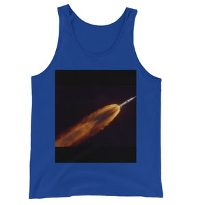 Apollo 7 photographed in flight by ALOTS (68-HC-641) Unisex Jersey Tank Top