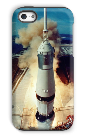 Apollo 11 liftoff: caja del teléfono de la cámara de la torre del lanzamiento