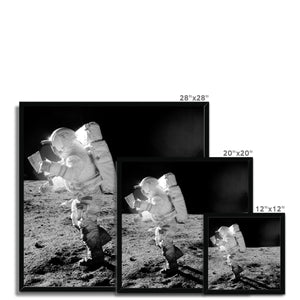 Moon Walk Framed Print