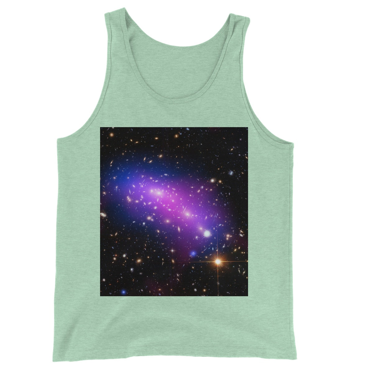 La frontera Galaxy Cluster Unisex Jersey Tank Top