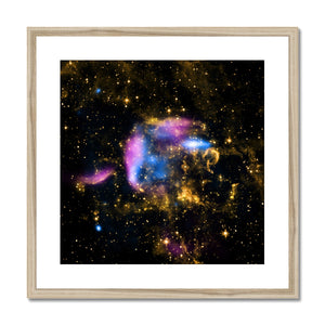 Supernova Debris Framed & Mounted Print