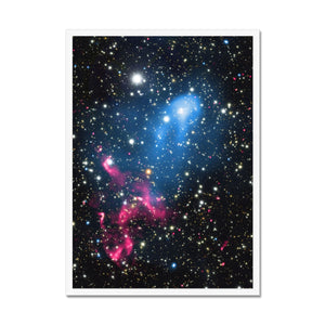 The Galaxy Collision Framed Print