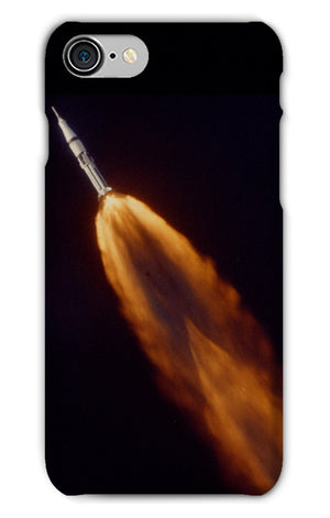 Apollo 7 photographed in flight by ALOTS (68-HC-641) Phone Case