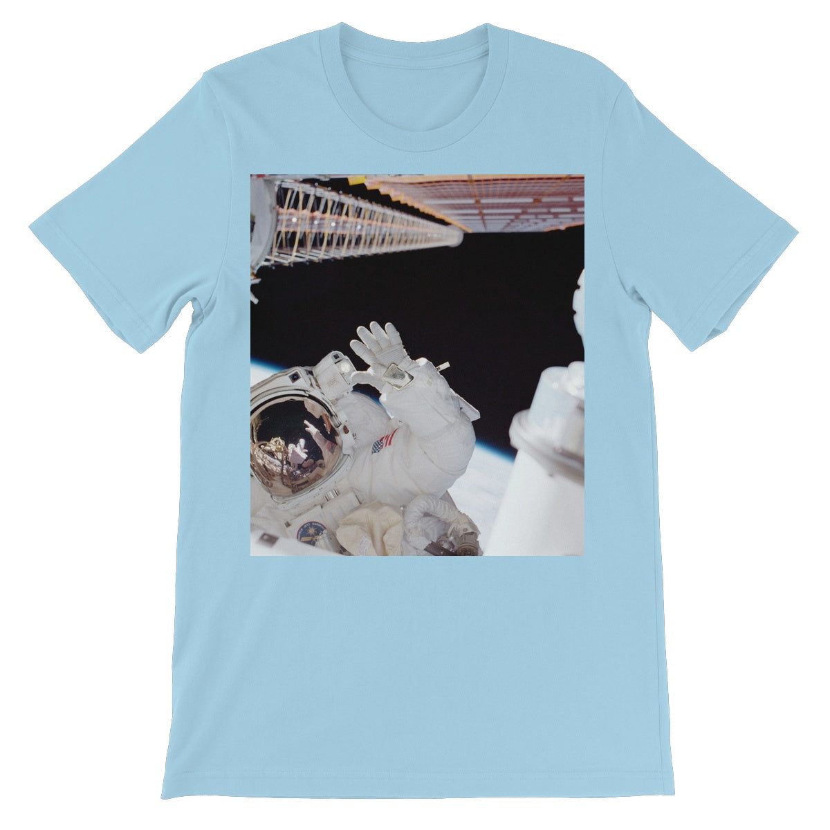 Space Walk Unisex Camiseta de manga corta