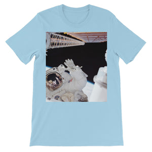 Space Walk Unisex Camiseta de manga corta