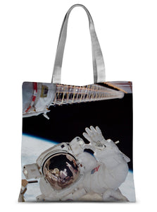 Space Walk Sublimation Tote Bag