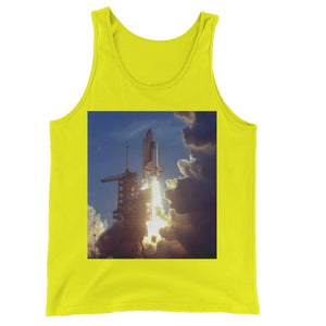 The STS Launch NASA Unisex Jersey Tank Top