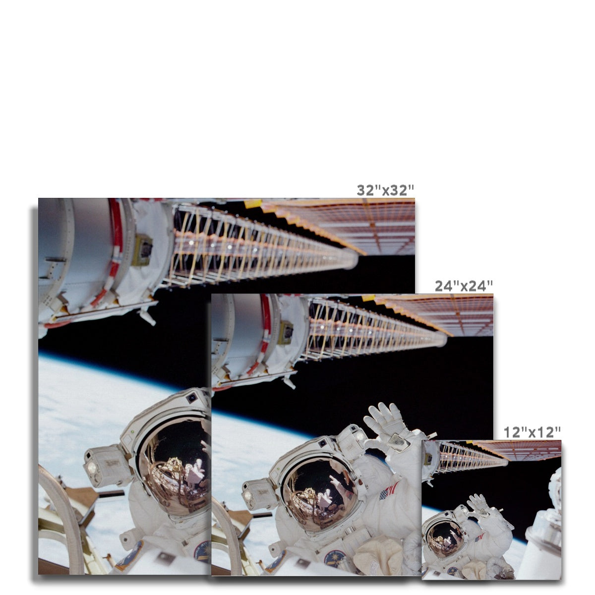 Space Walk Canvas