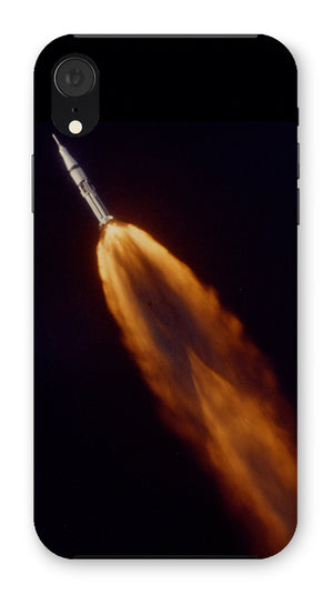 Apollo 7 photographed in flight by ALOTS (68-HC-641) Phone Case