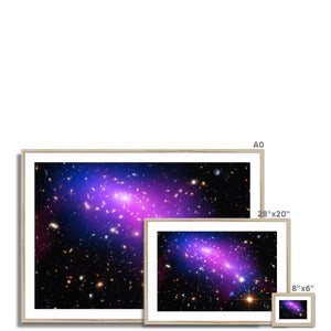 The Frontier Galaxy Cluster Framed & Mounted Print