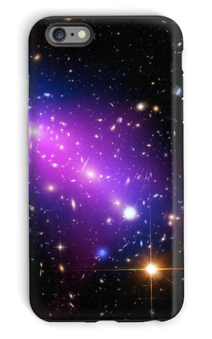 La caja del teléfono frontera Galaxy Cluster