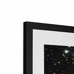 The Galaxy Collision Framed & Mounted Print