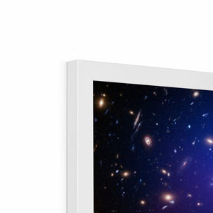 The Frontier Galaxy Cluster Framed Print