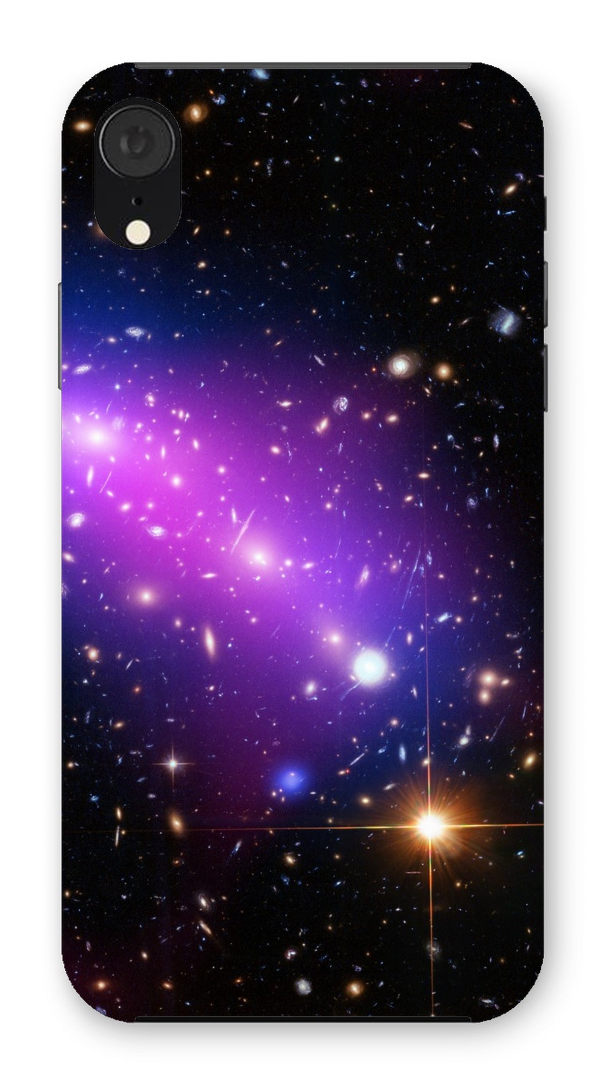 La caja del teléfono frontera Galaxy Cluster