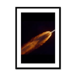 Apollo 7 photographed in flight by ALOTS (68-HC-641) Framed & Mounted Print