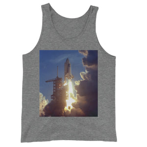 The STS Launch NASA Unisex Jersey Tank Top