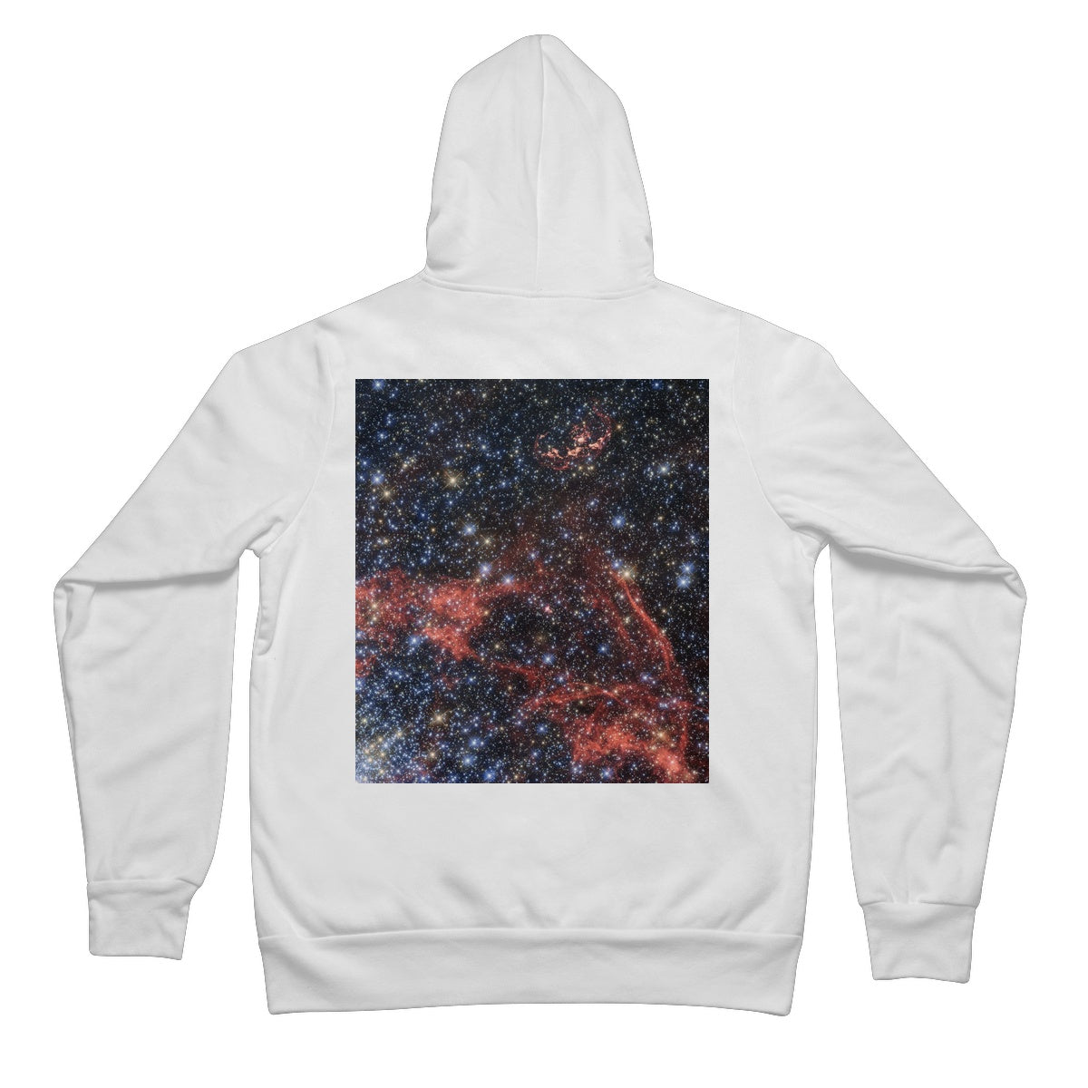 Supernova Remnants Sudadera con capucha unisex con cremallera completa