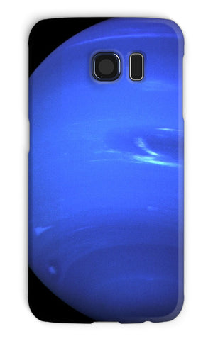 Neptune, Earth size comparison Phone Case