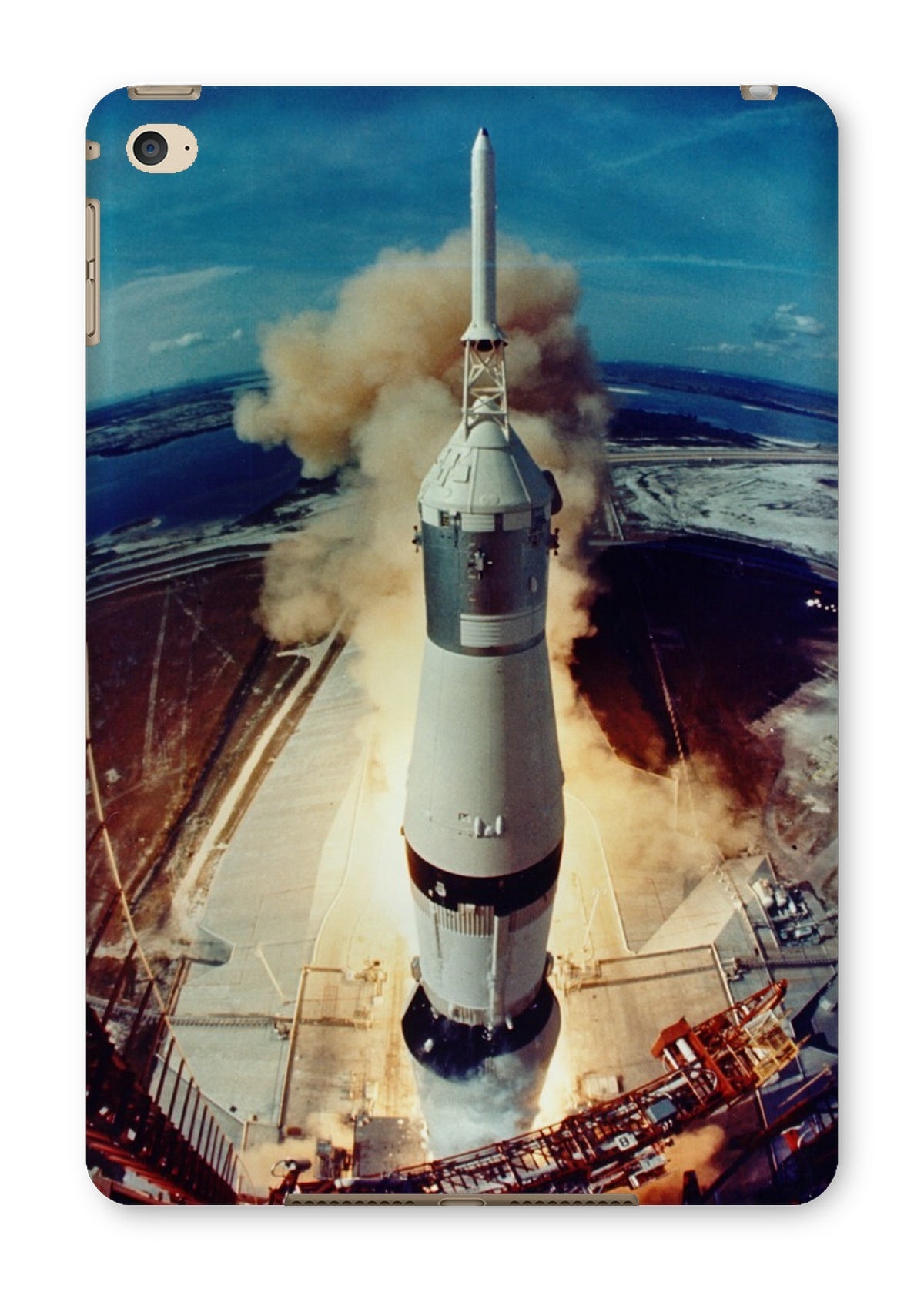 Apollo 11 liftoff: launch tower camera Tablet Cases