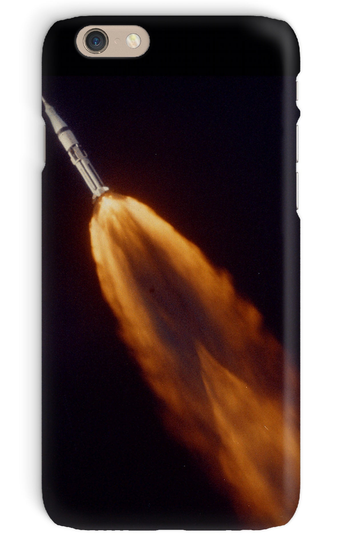 Apollo 7 photographed in flight by ALOTS (68-HC-641) Phone Case