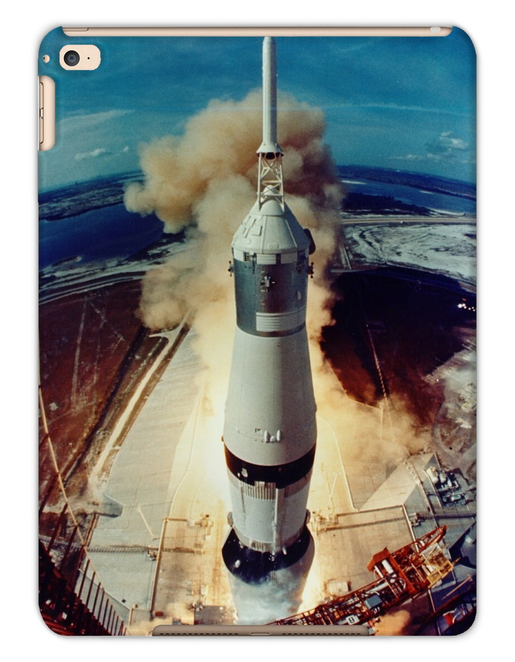 Apollo 11 liftoff: launch tower camera Tablet Cases