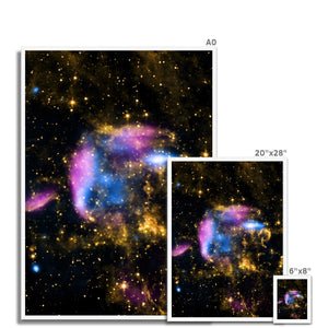 Supernova Escombros Enmarcada