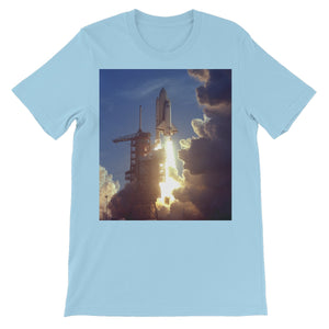 The STS Launch NASA Unisex Short Sleeve T-Shirt