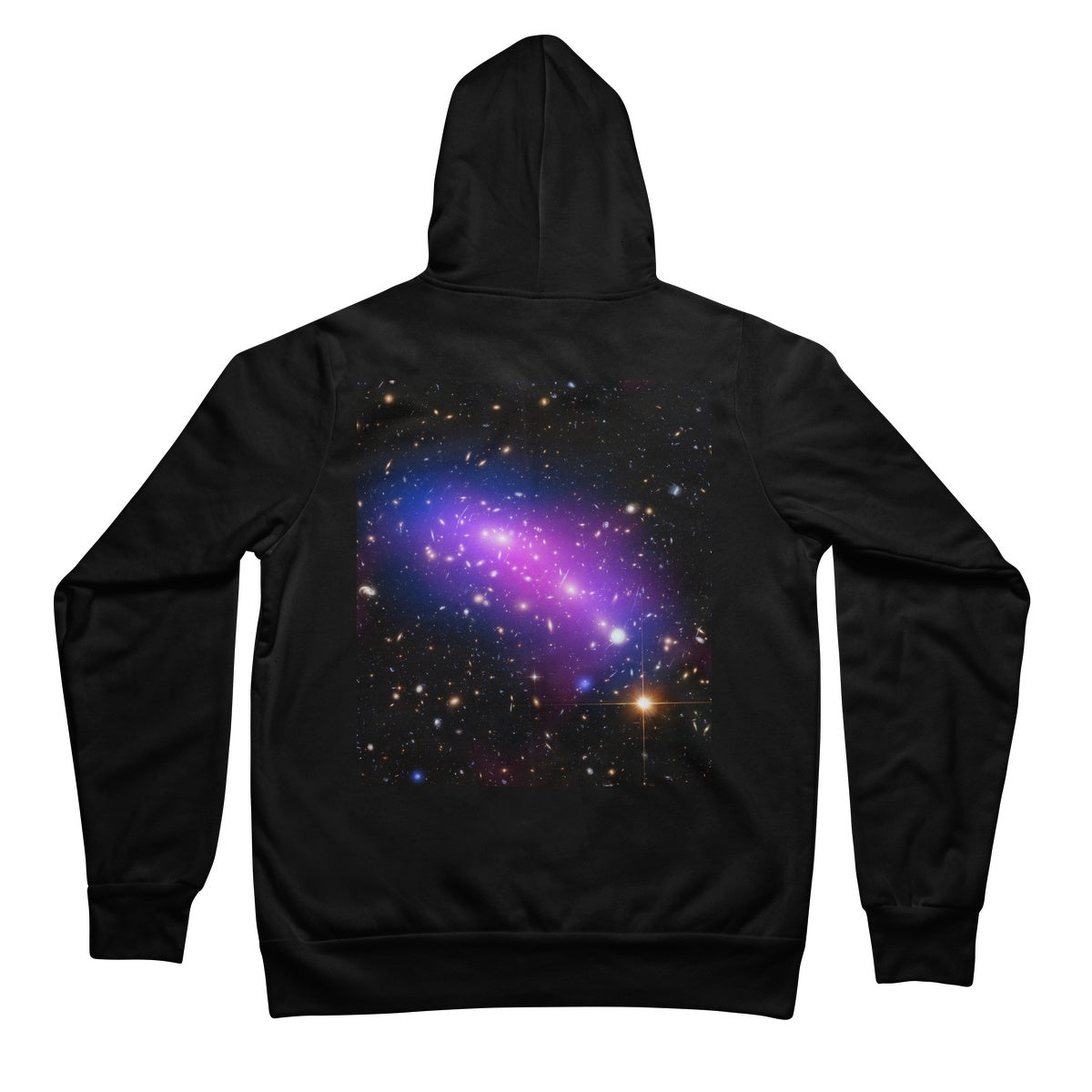 La frontera Galaxy Cluster Unisex sudadera con cremallera completa