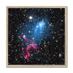 The Galaxy Collision Framed Print