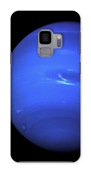 Neptune, Earth size comparison Phone Case