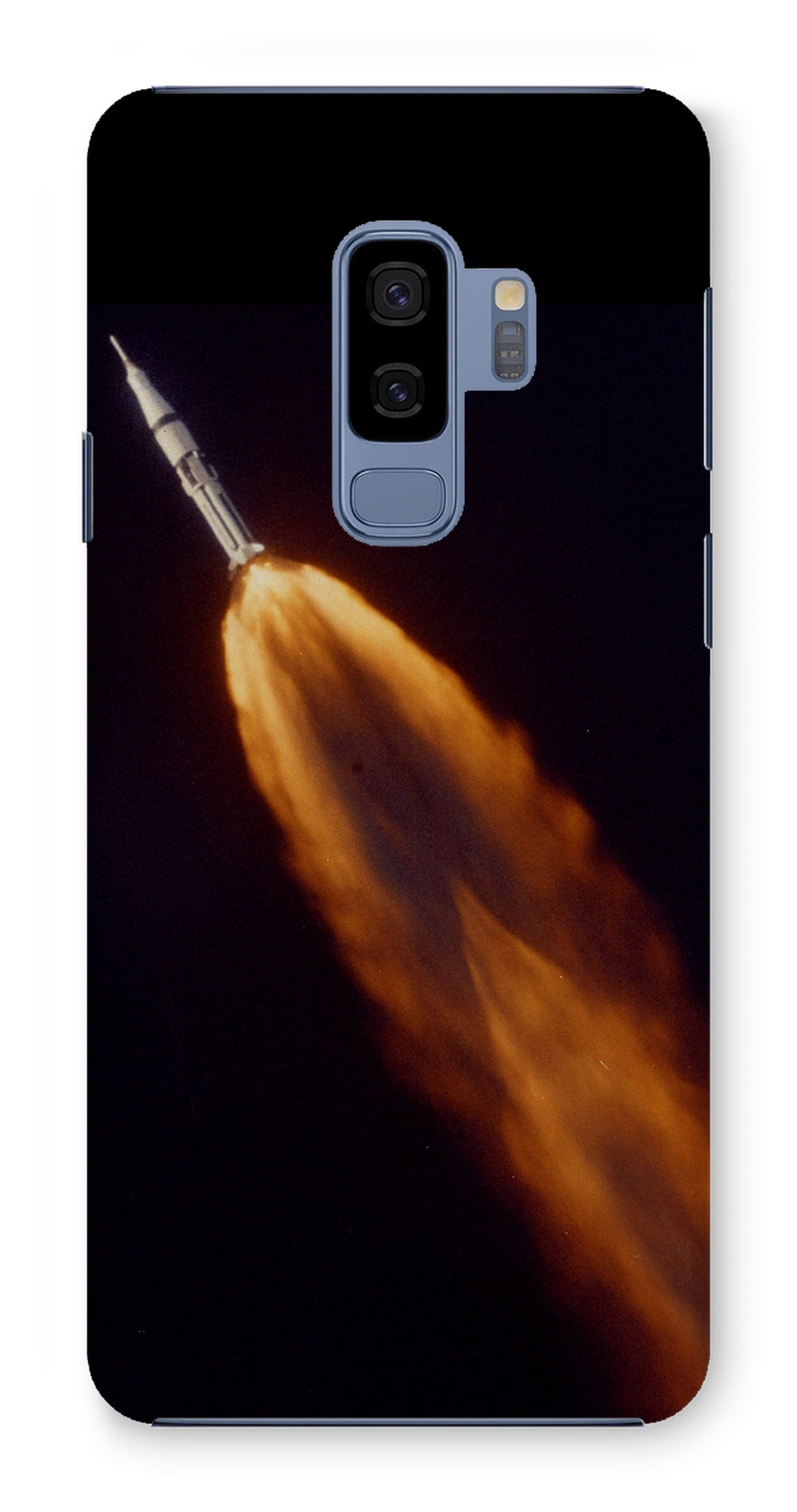 Apollo 7 photographed in flight by ALOTS (68-HC-641) Phone Case