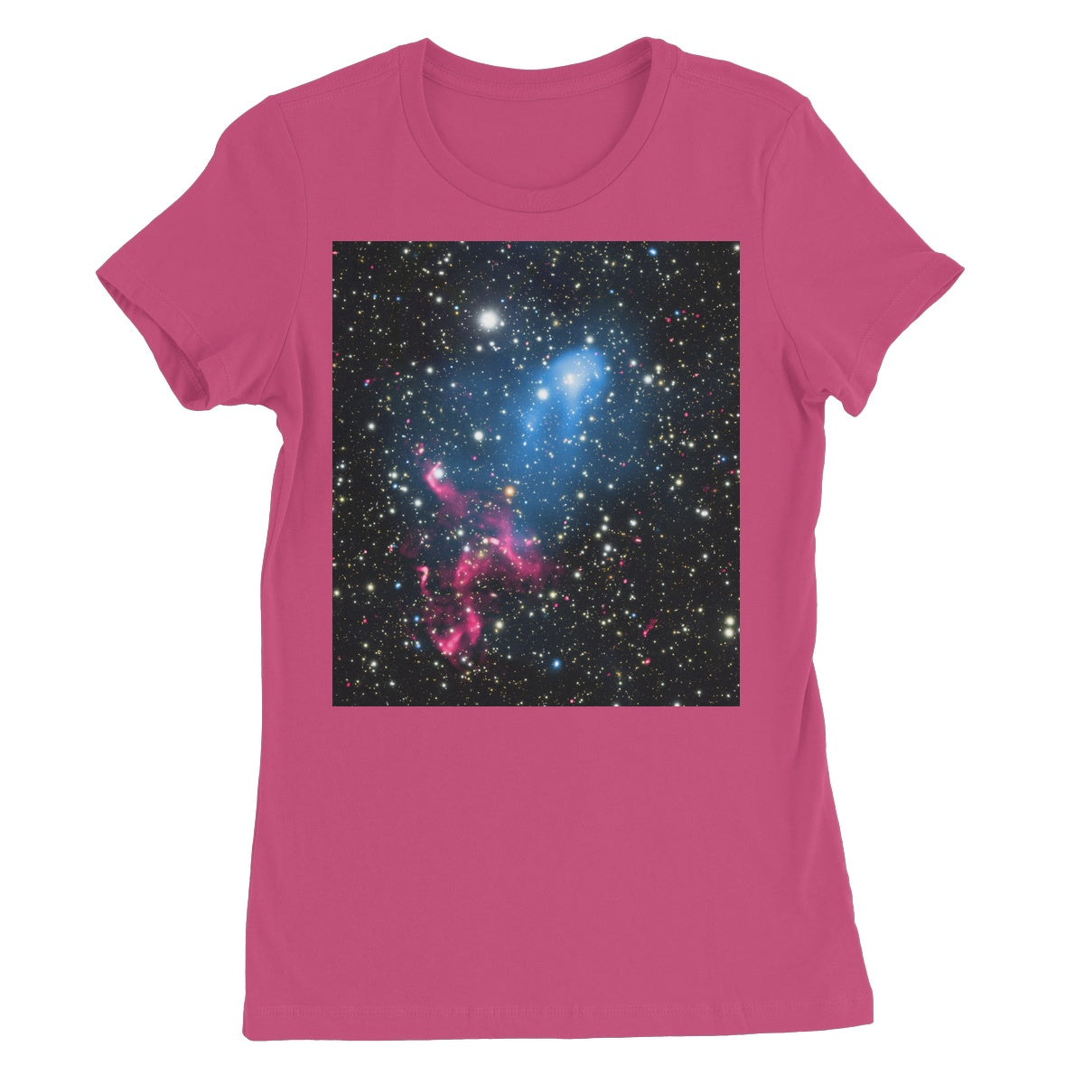 La camiseta favorita de las mujeres de la colisión de la galaxia