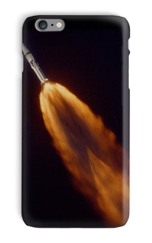 Apollo 7 photographed in flight by ALOTS (68-HC-641) Phone Case