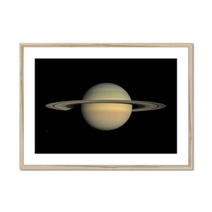 Saturn during Equinox Framed & Mounted Print