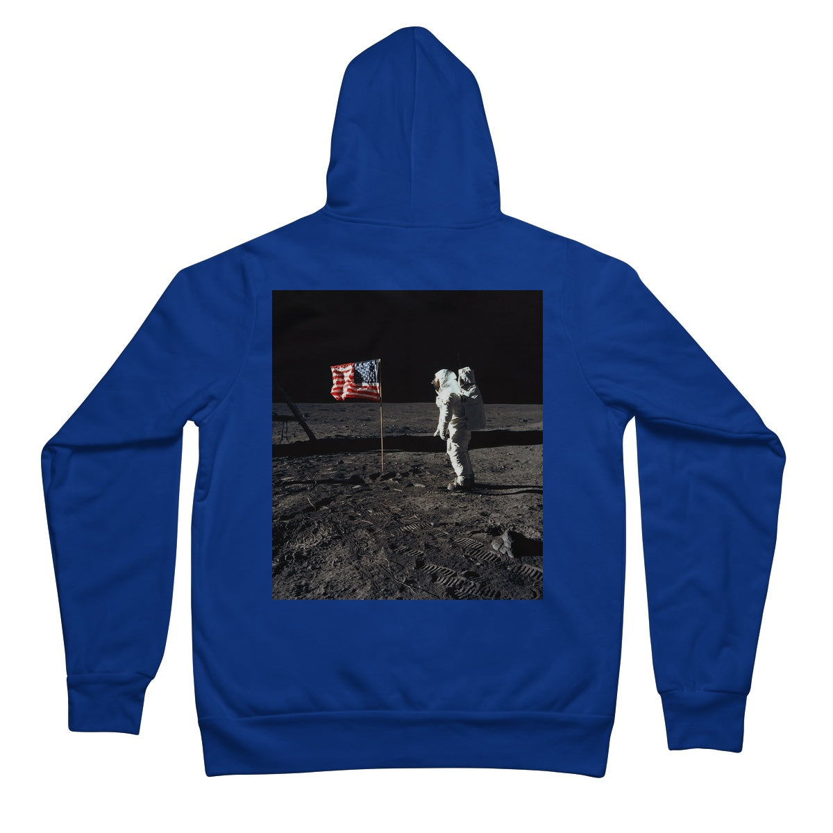 Apollo 11 Moonwalk Unisex Full Zip Hoodie