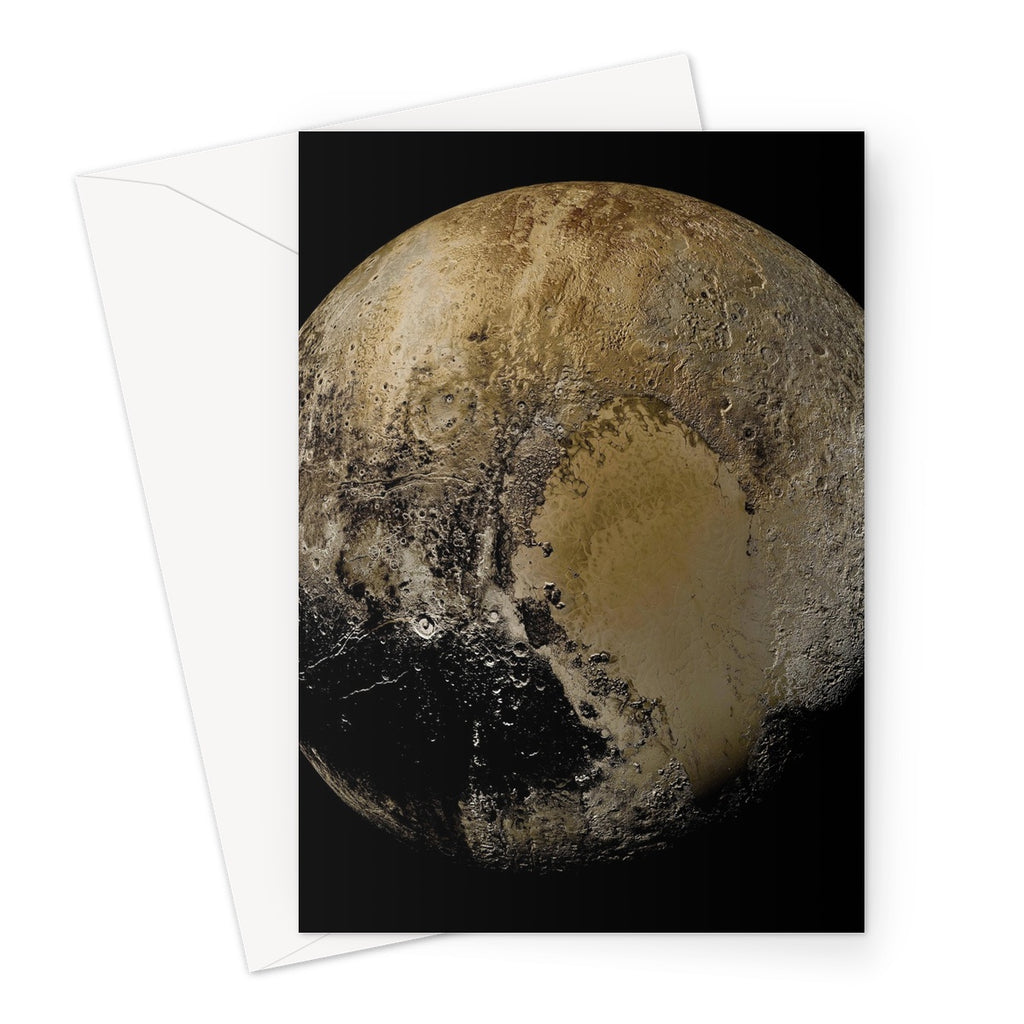 Pluto Greeting Card