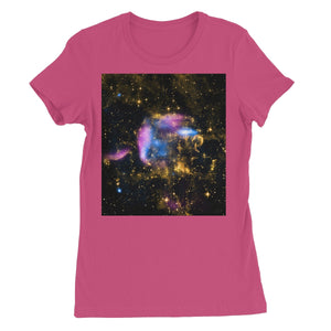 Camiseta favorita de Supernova Debris para mujer