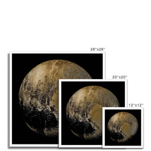 Pluto Framed Print