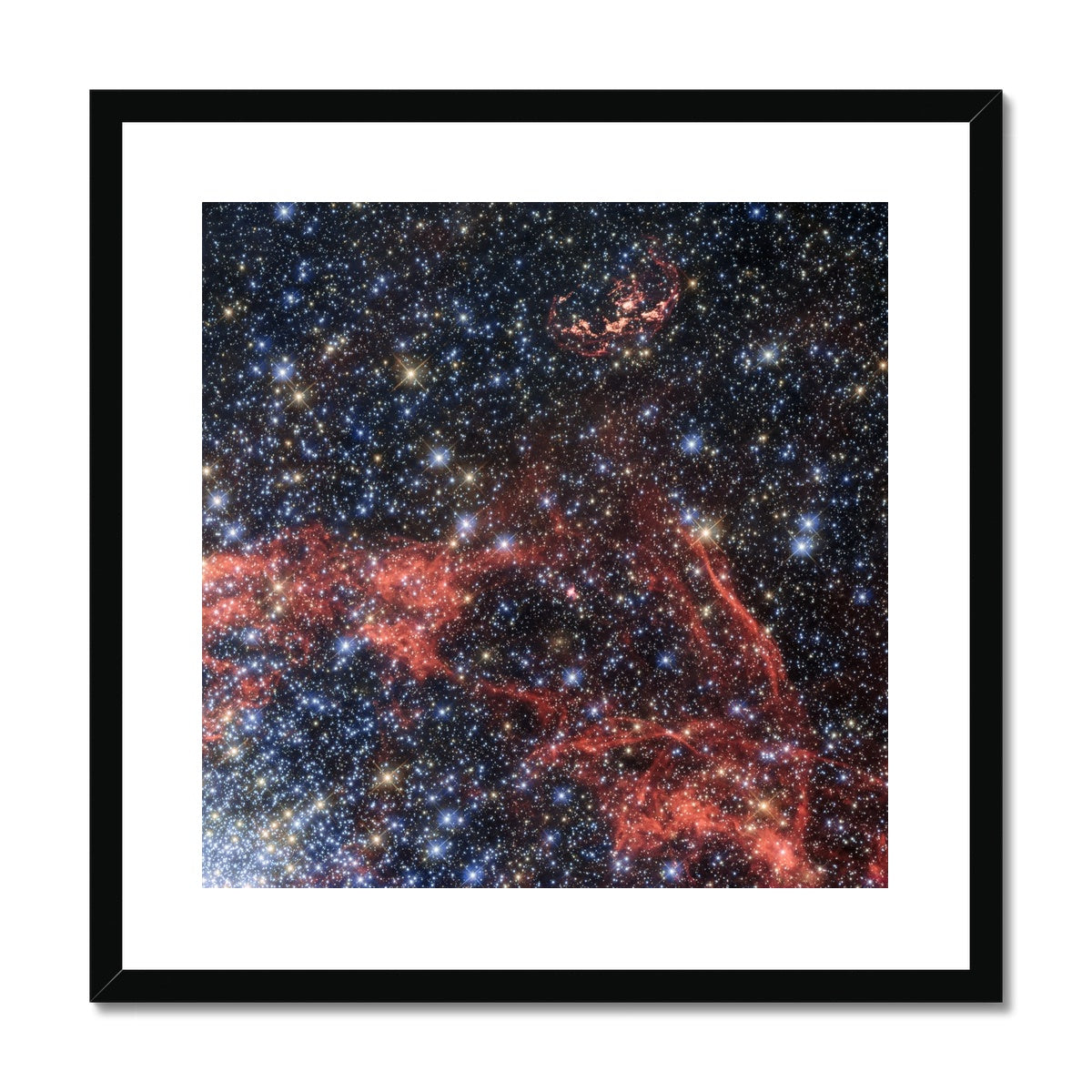 Supernova Remnants Framed & Mounted Print