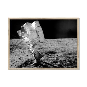 Moon Walk Framed Print