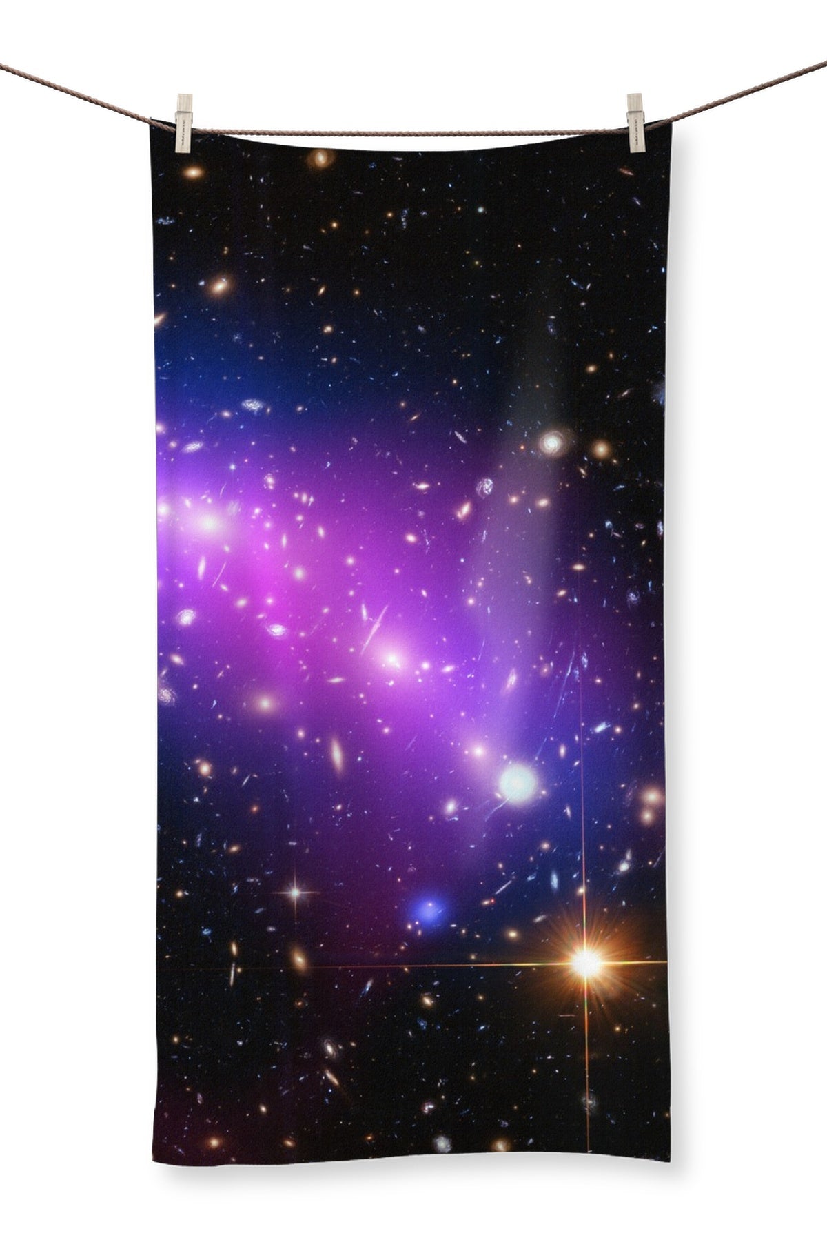 The Frontier Galaxy Cluster Towel