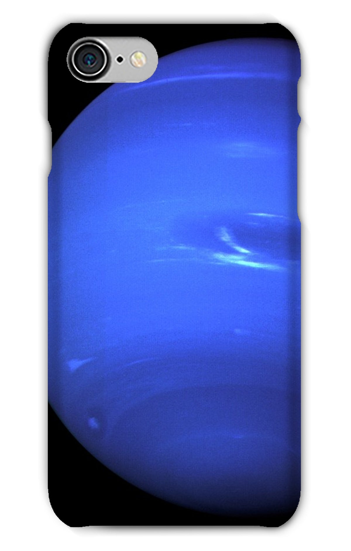 Neptune, Earth size comparison Phone Case