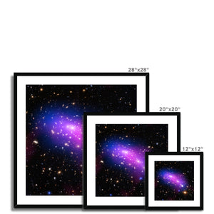 The Frontier Galaxy Cluster Framed & Mounted Print