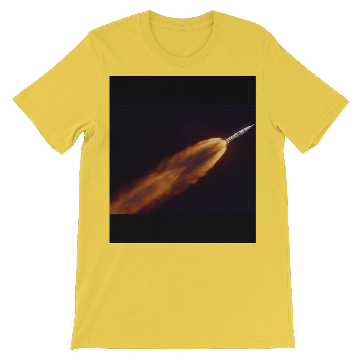 Apollo 7 photographed in flight by ALOTS (68-HC-641) Unisex Short Sleeve T-Shirt