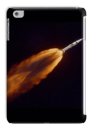 Apollo 7 photographed in flight by ALOTS (68-HC-641) Tablet Cases