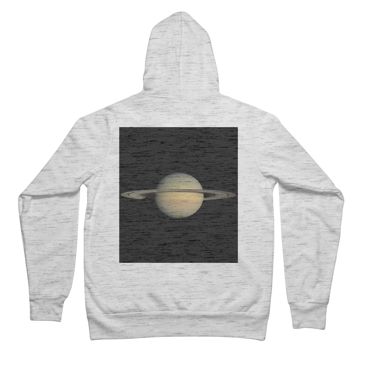 Saturn during Equinox Sudadera con capucha unisex con cremallera completa