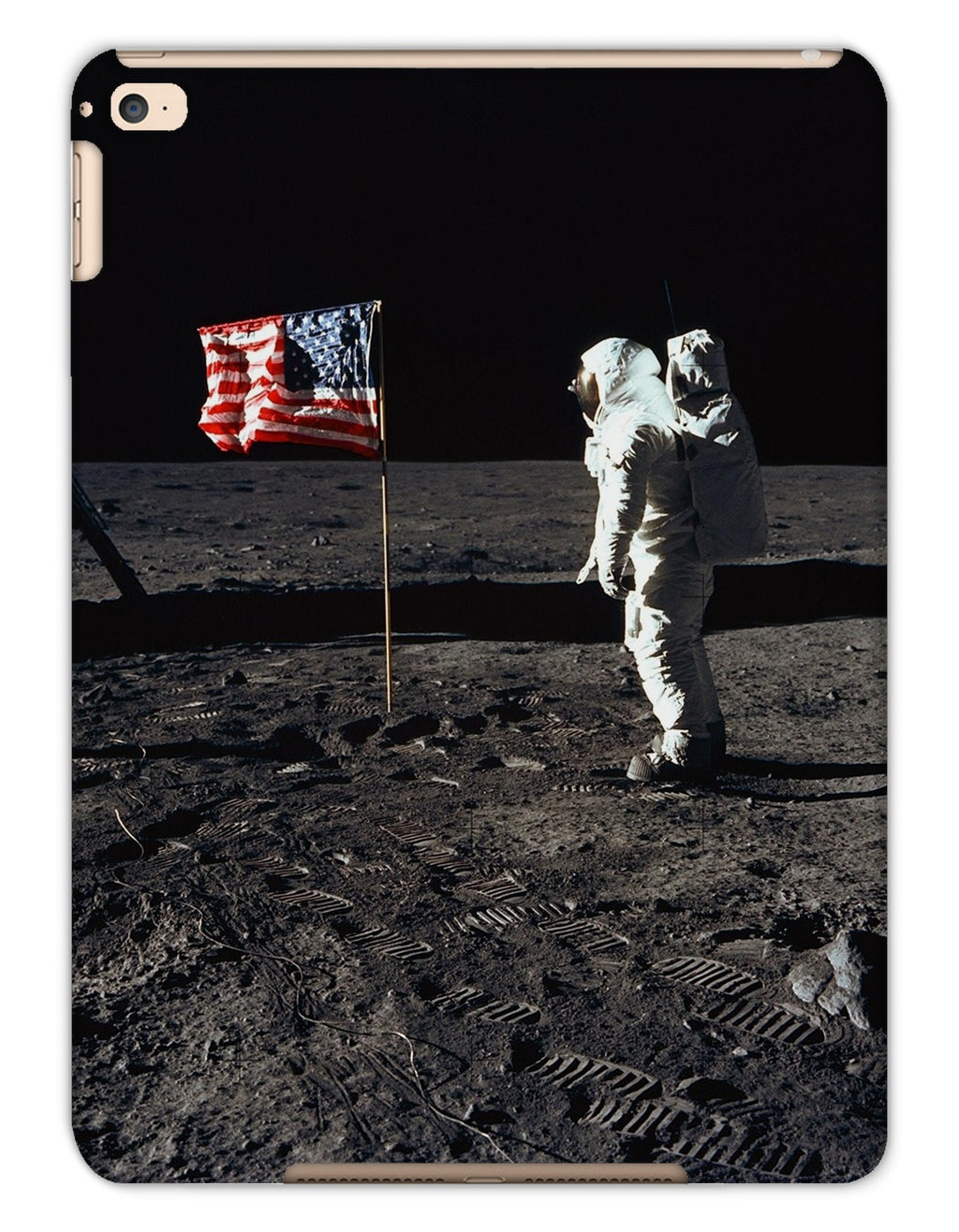 Apollo 11 Moonwalk Tablet Cases