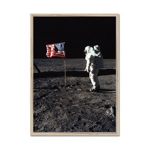 Apollo 11 Moonwalk Framed Print