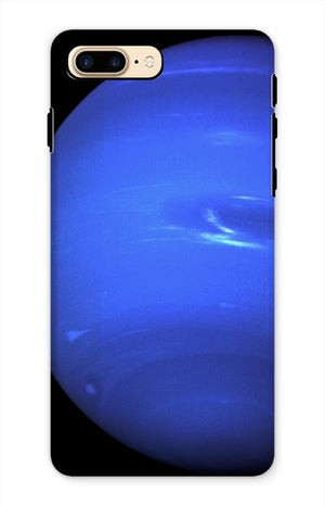 Neptune, Earth size comparison Phone Case